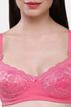 Maroon Clothing Double Layered Non Wired Medium Coverage Lace Bra (Pack of 2) - Multicolor — thumbnail 9